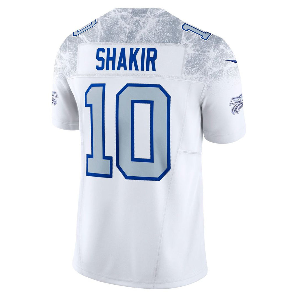 Buffalo Bills Khalil Shakir White Rivalries Collection Stitched Limited Jersey