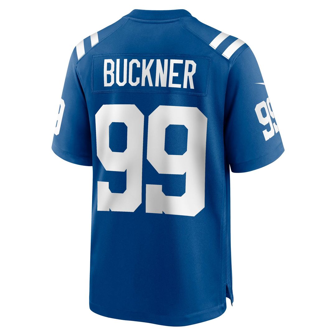 Indianapolis Colts DeForest Buckner Blue Alternate Game Jersey