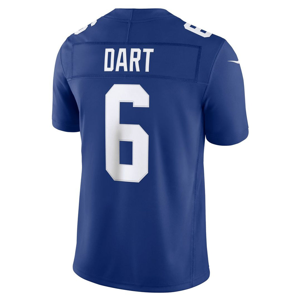 New York Giants Jaxson Dart Royal Team Vapor F.U.S.E. Stitched Limited Jersey