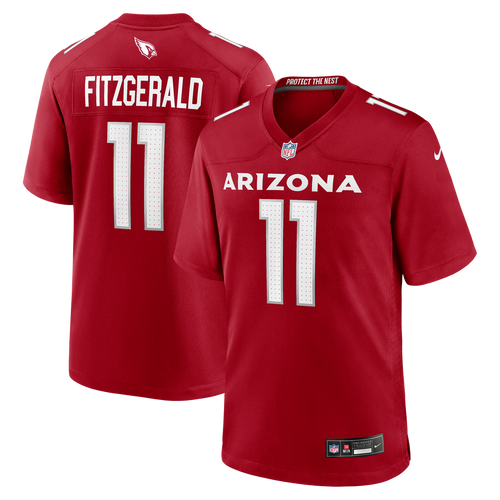 Arizona Cardinals Larry Fitzgerald Cardinal Team Retired Game Jersey