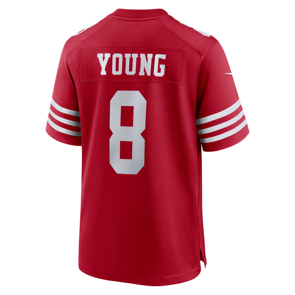 San Francisco 49ers Steve Young Scarlet Retired Player Game Jersey