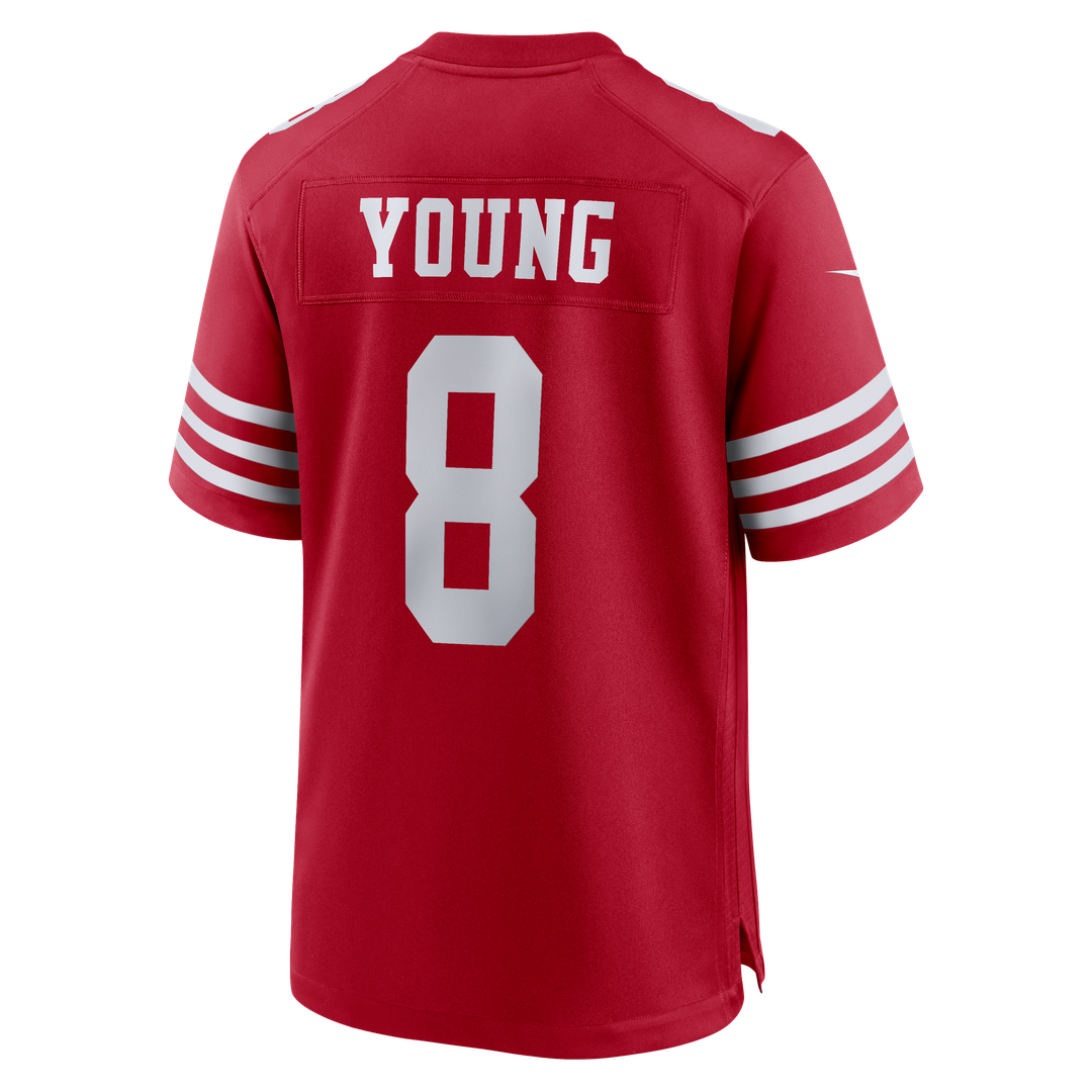 San Francisco 49ers Steve Young Scarlet Retired Player Game Jersey