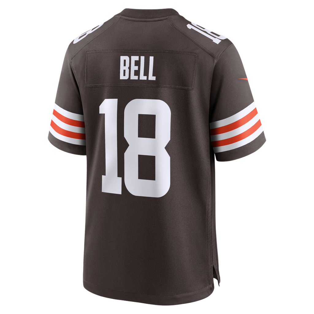 Cleveland Browns David Bell Brown Game Jersey