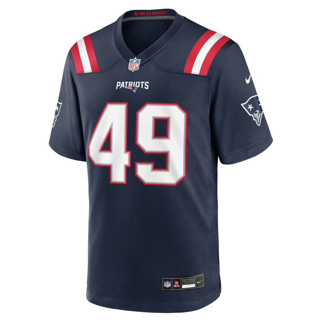 New England Patriots Chad Muma Navy Team Game Jersey