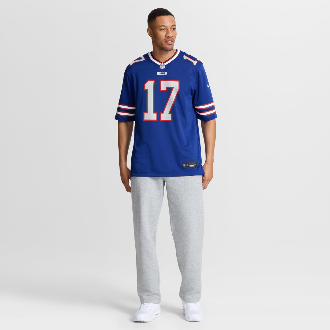 Buffalo Bills Josh Allen White White Game Player Jersey