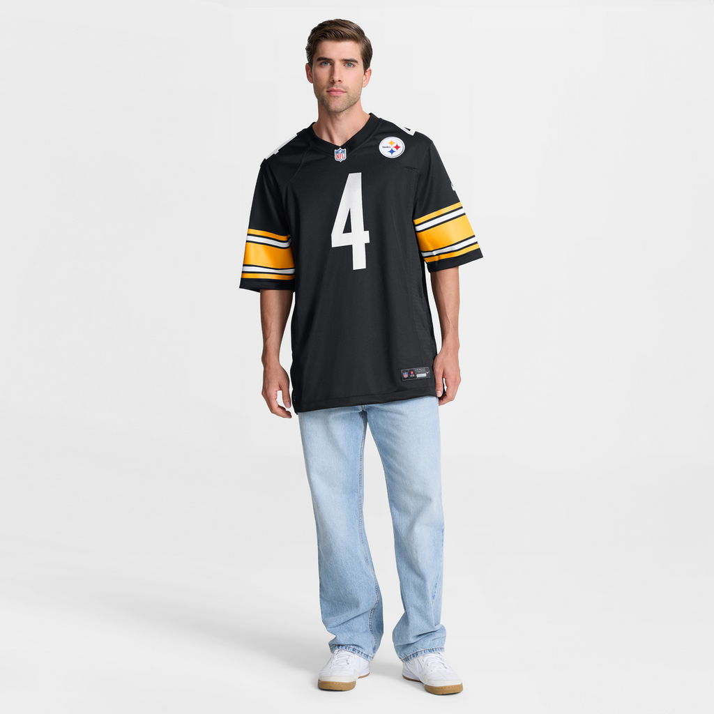 Pittsburgh Steelers DK Metcalf Gold Alternate 1933 Throwback Game Jersey