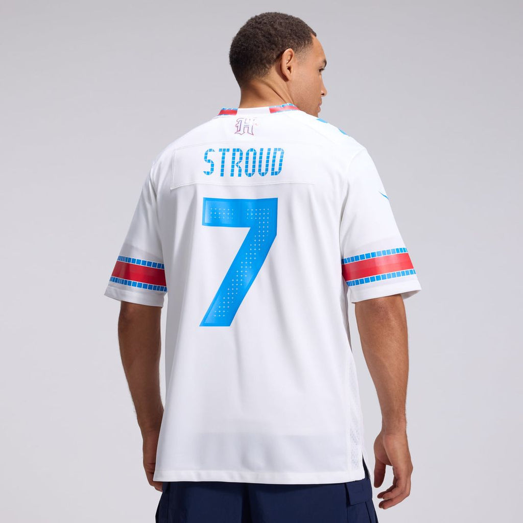 Houston Texans C.J. Stroud White 2026 Rivalries Collection Game Jersey