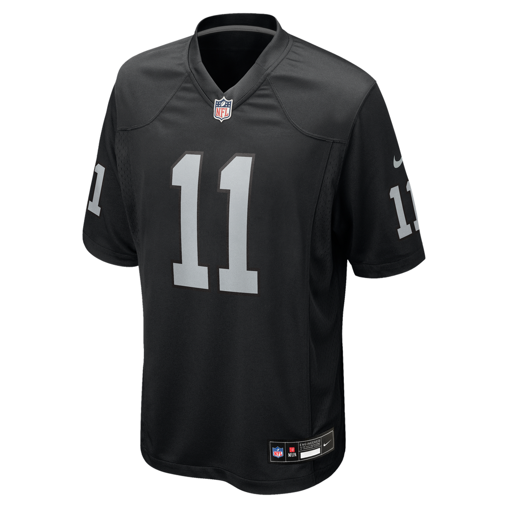Las Vegas Raiders Jeremy Chinn Black Team Game Jersey