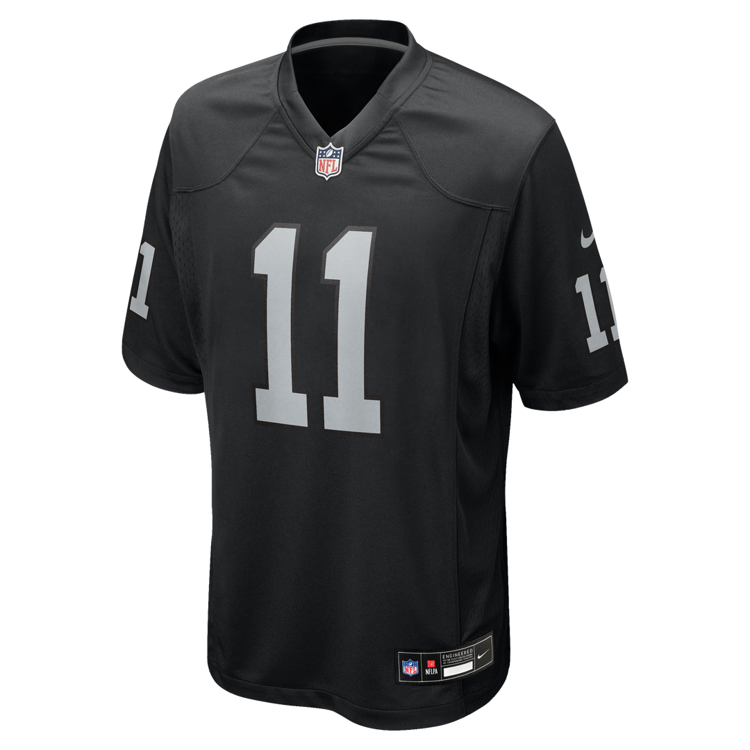 Las Vegas Raiders Jeremy Chinn Black Team Game Jersey