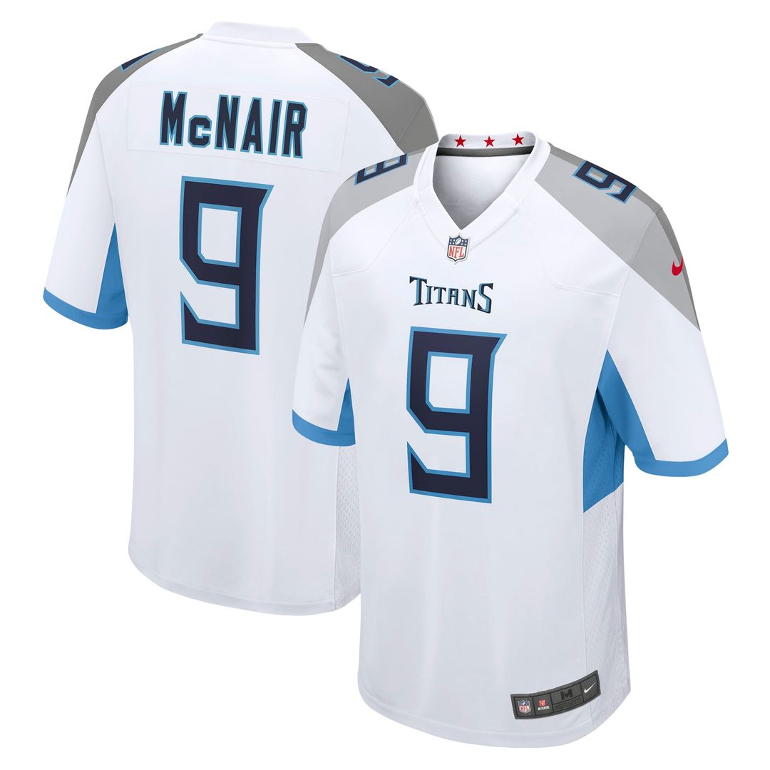 Tennessee Titans Steve McNair Light Blue Retired Player Alternate Game Jersey