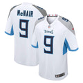 Tennessee Titans Steve McNair White Retired Player Game Jersey