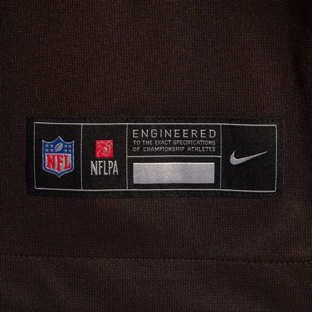 Cleveland Browns Joe Thomas Brown Retired Game Player Jersey