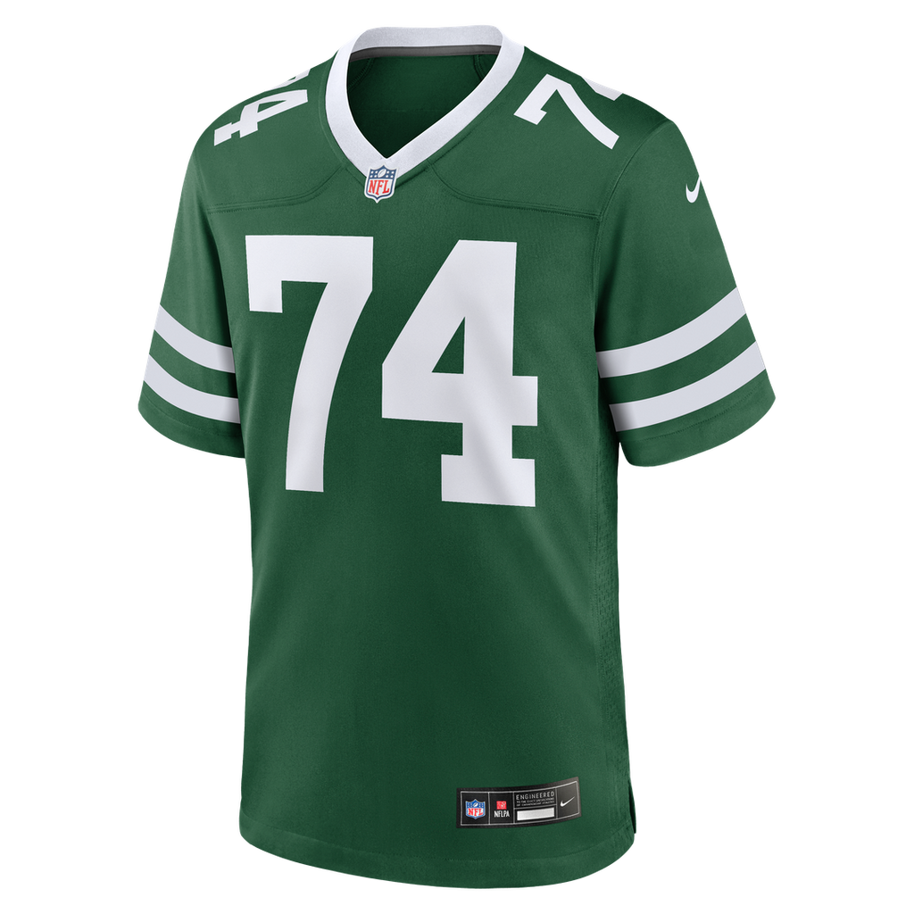 New York Jets Olu Fashanu Gotham Green Player Game Jersey