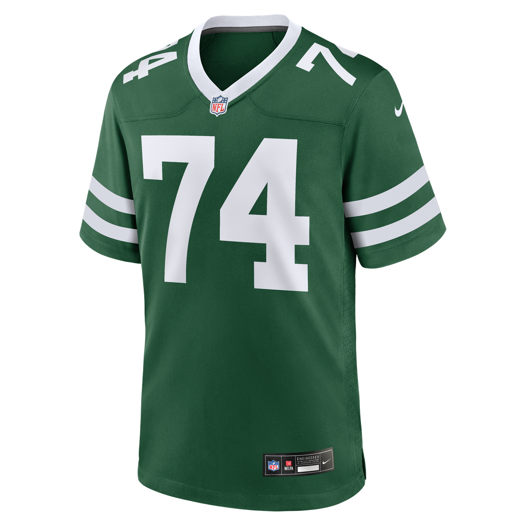 New York Jets Olu Fashanu Gotham Green Player Game Jersey