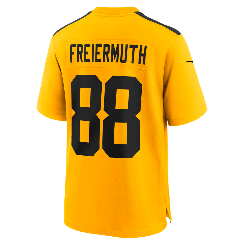 Pittsburgh Steelers Pat Freiermuth Black Game Jersey