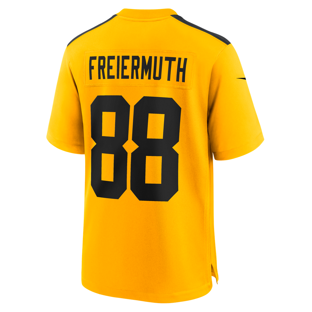 Pittsburgh Steelers Pat Freiermuth Black Game Jersey