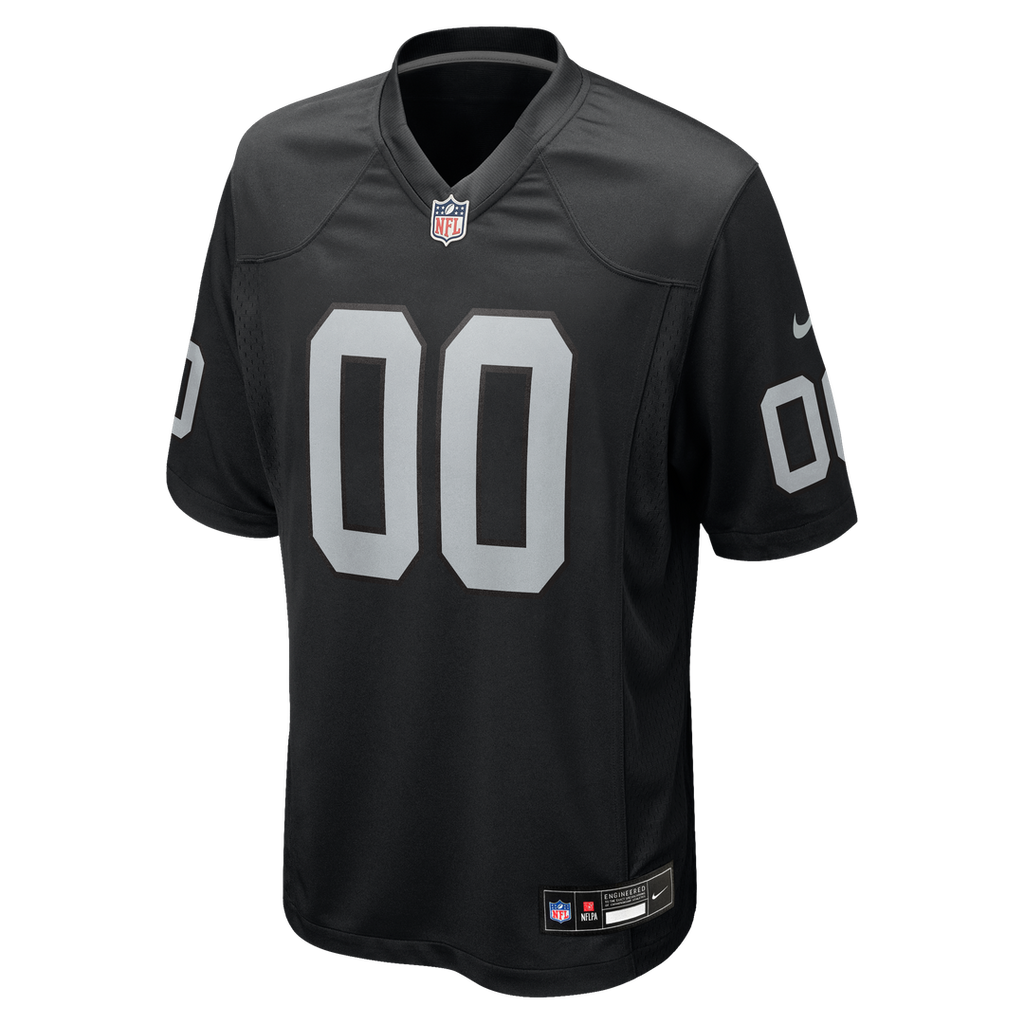 Las Vegas Raiders Jim Otto Black Game Retired Player Jersey