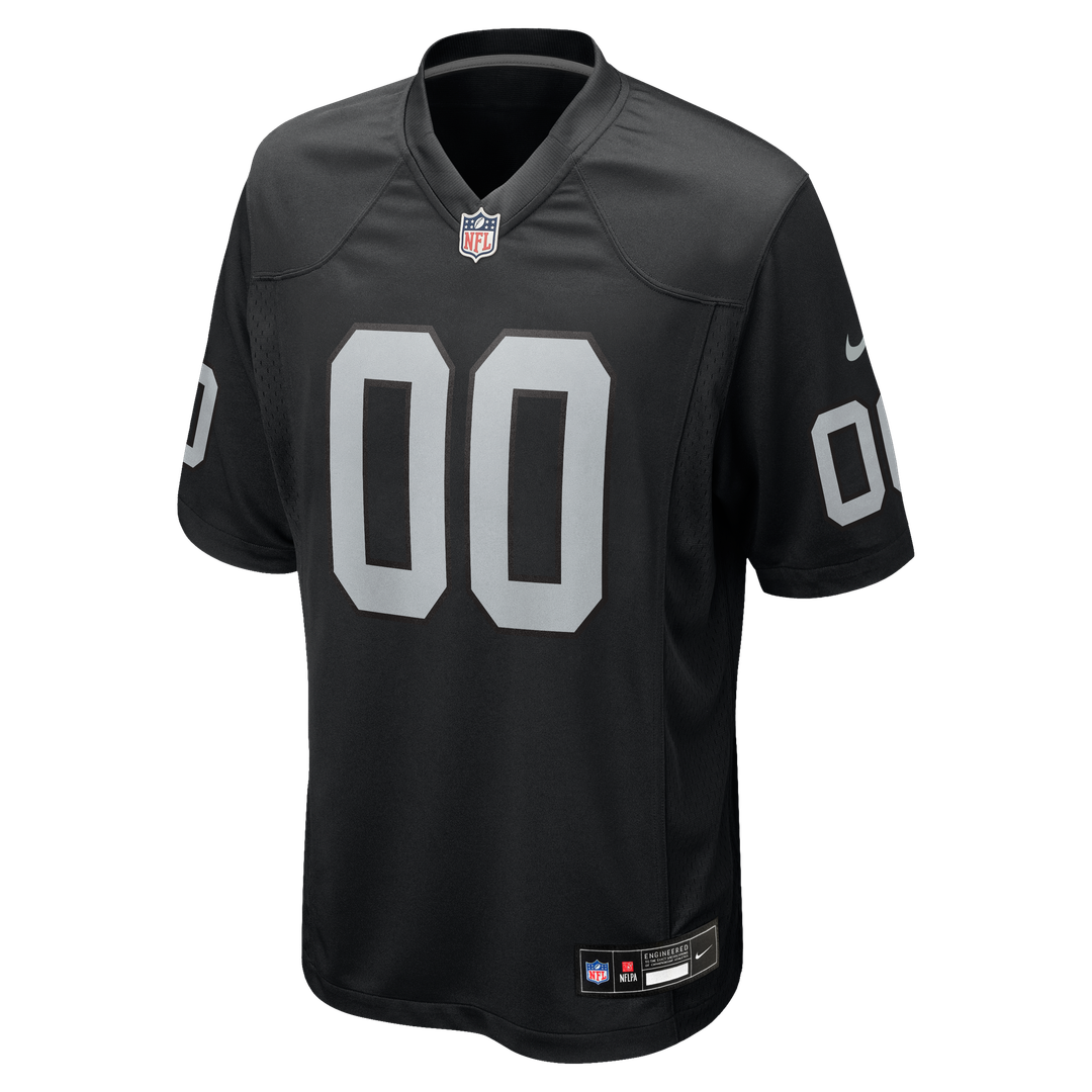 Las Vegas Raiders Jim Otto Black Game Retired Player Jersey