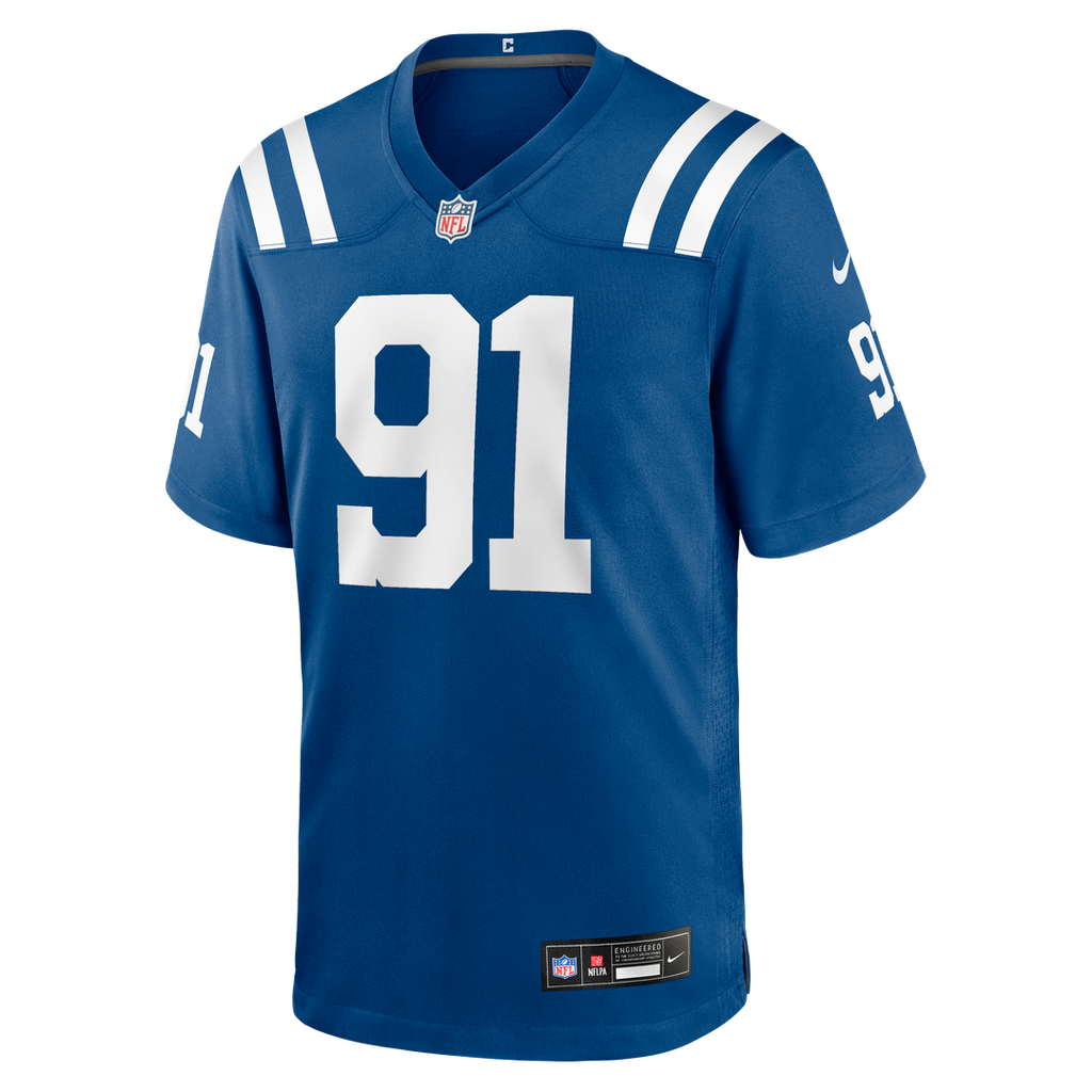 Indianapolis Colts JT Tuimoloau Royal Team Game Jersey