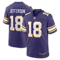 Minnesota Vikings Justin Jefferson Purple Classic Player Game Jersey