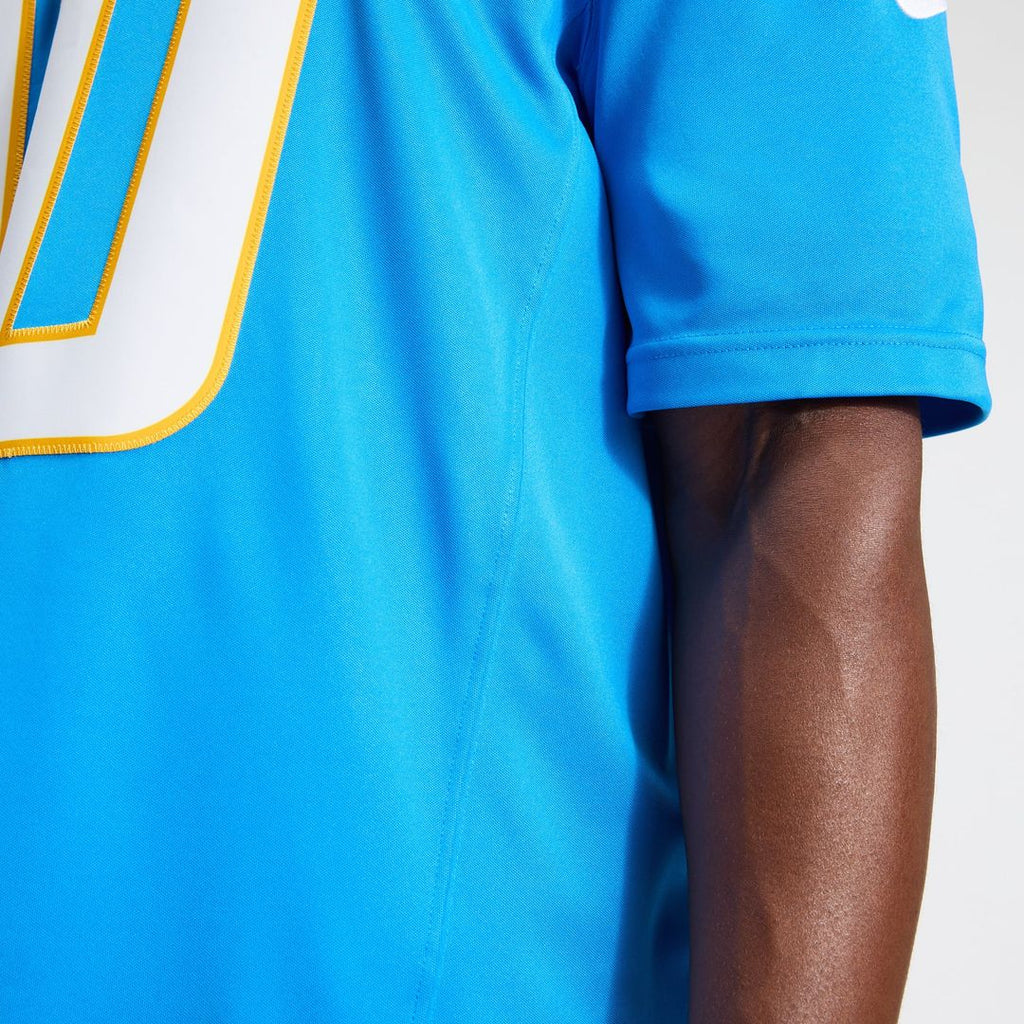 Los Angeles Chargers Justin Herbert Powder Blue Team Vapor F.U.S.E. Stitched Limited Jersey
