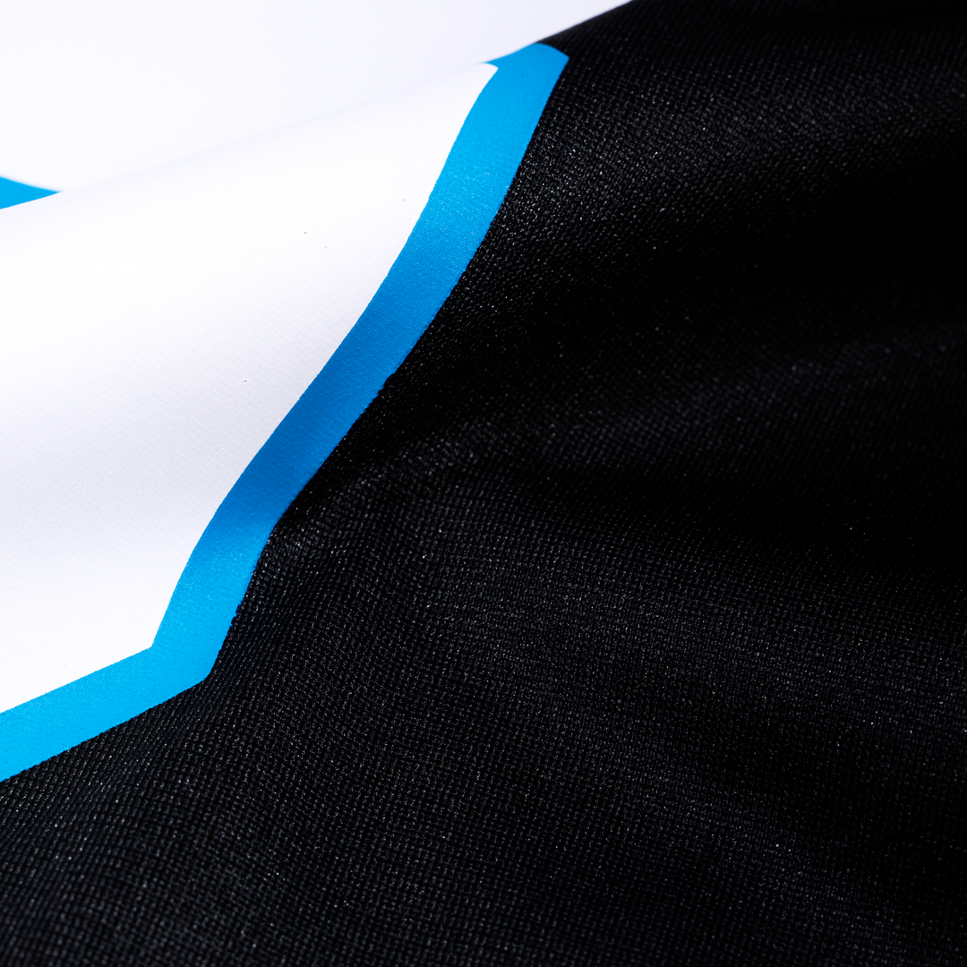 Carolina Panthers Luke Fortner Black Team Game Jersey