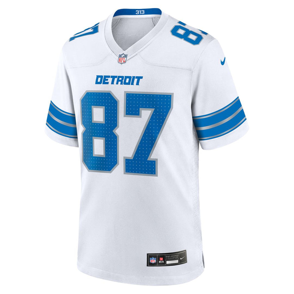 Detroit Lions Sam LaPorta Blue Game Jersey