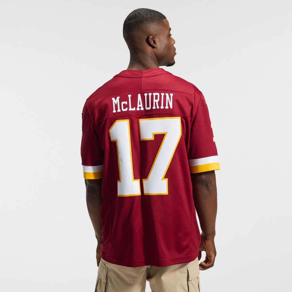 Washington Commanders Terry McLaurin White Vapor F.U.S.E. Stitched Limited Jersey