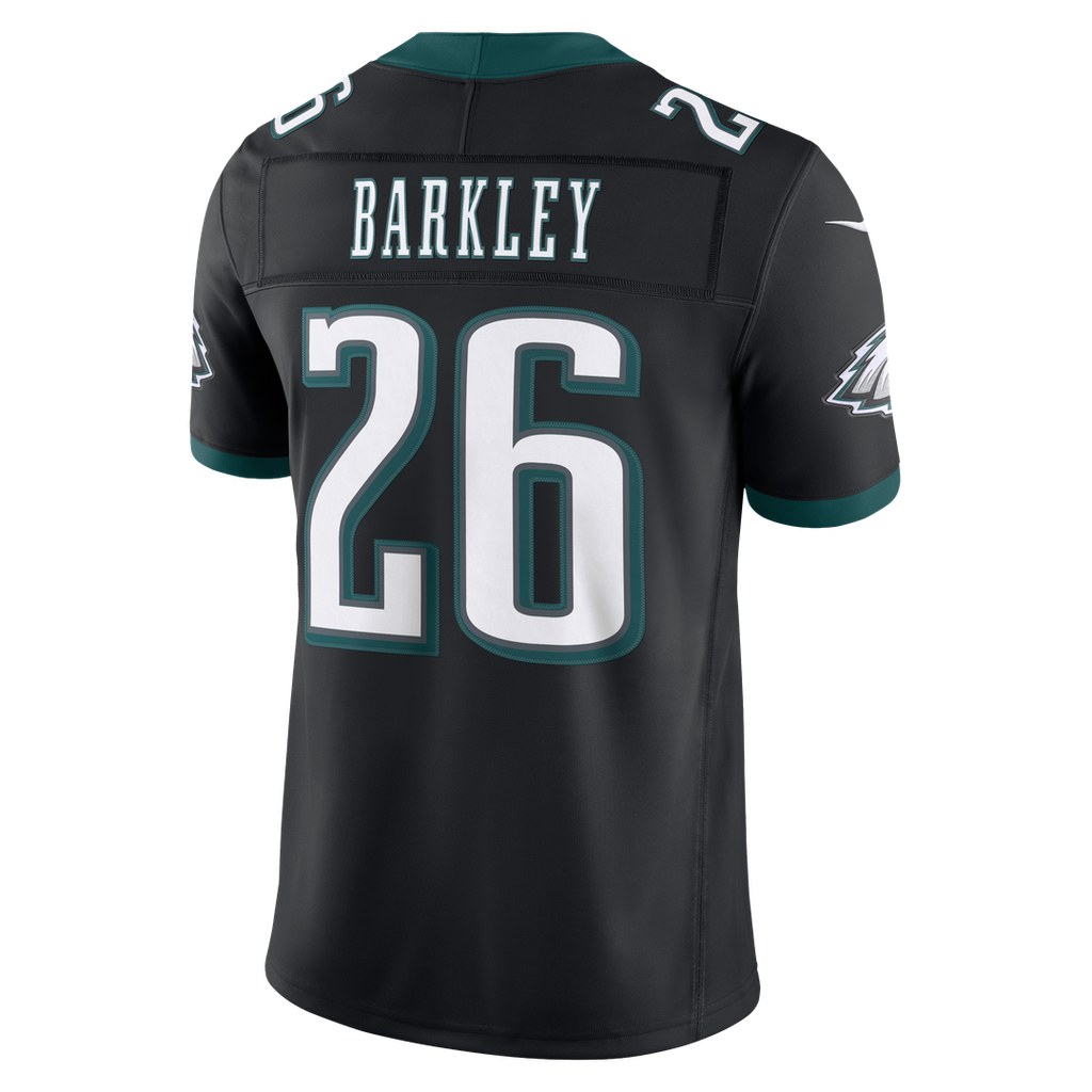 Philadelphia Eagles Saquon Barkley White Vapor F.U.S.E. Stitched Limited Jersey