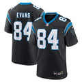 Carolina Panthers Mitchell Evans Black Team Game Jersey