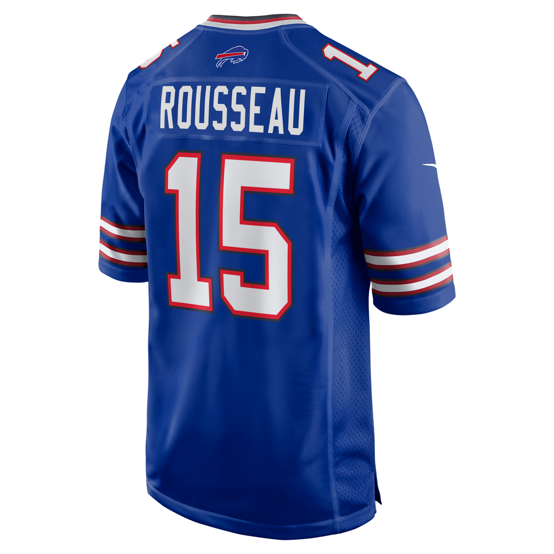 Buffalo Bills Gregory Rousseau Royal Team Game Jersey