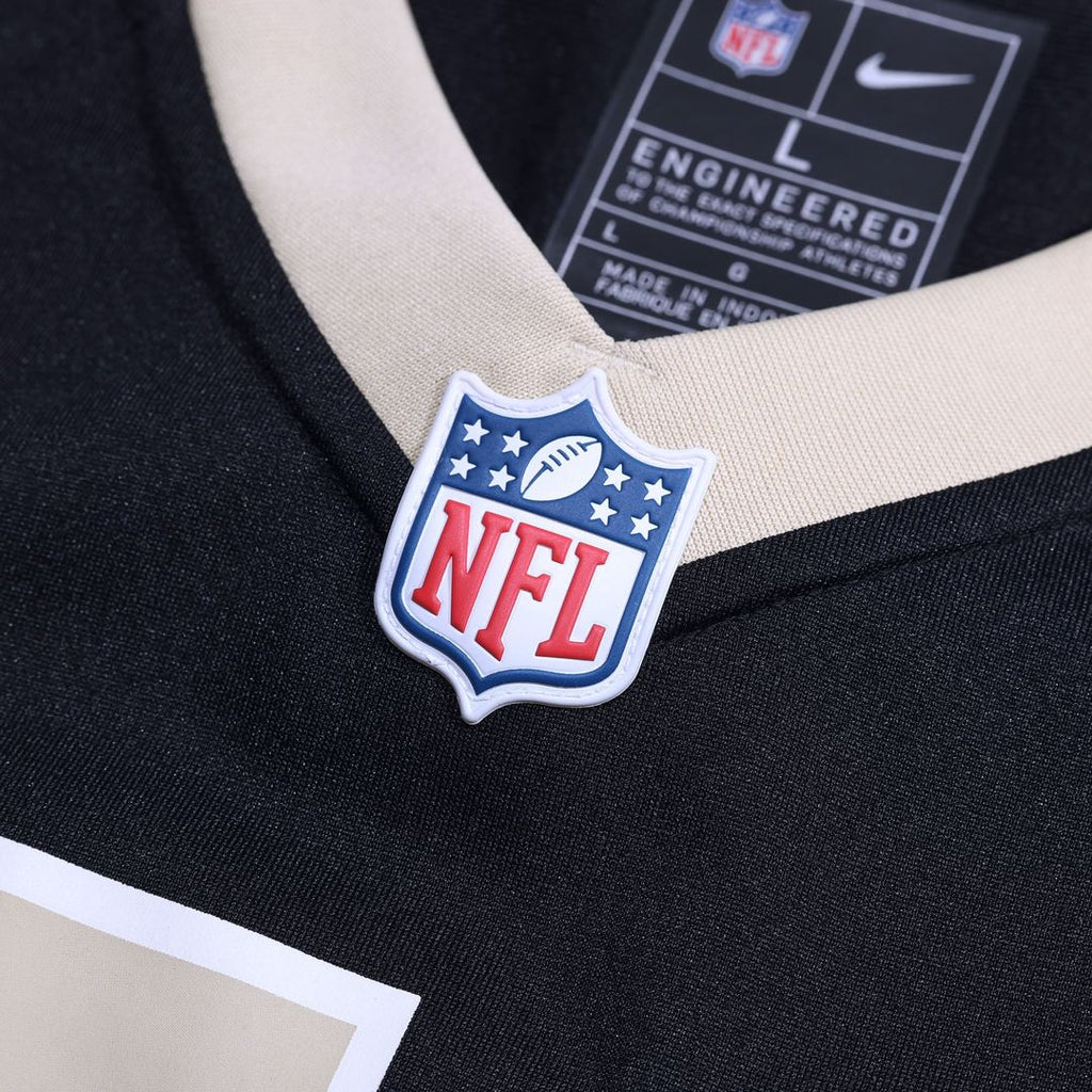 New Orleans Saints Alvin Kamara Black Game Jersey