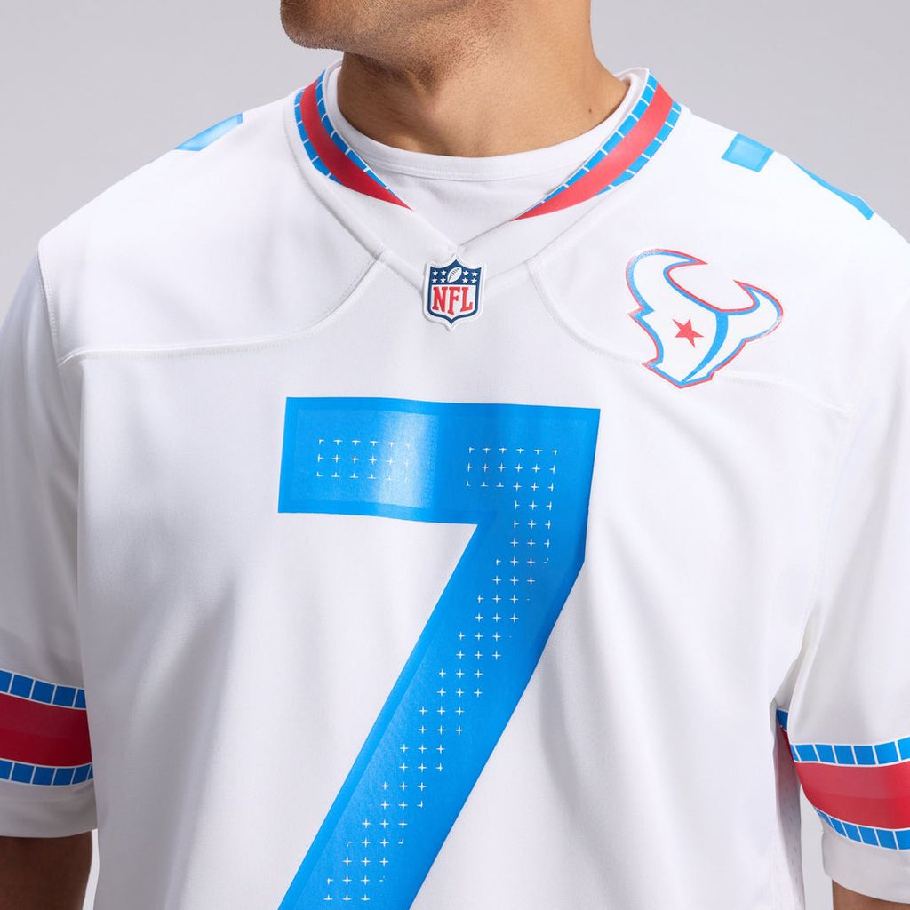 Houston Texans C.J. Stroud White 2026 Rivalries Collection Game Jersey