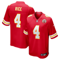Kansas City Chiefs Rashee Rice Red Game Jersey