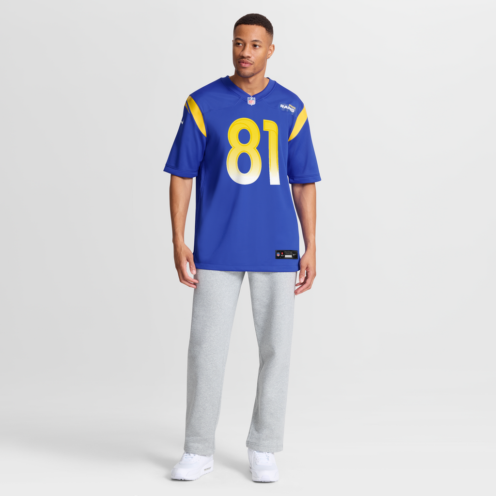 Los Angeles Rams Torry Holt Royal Game Retired Player Jersey