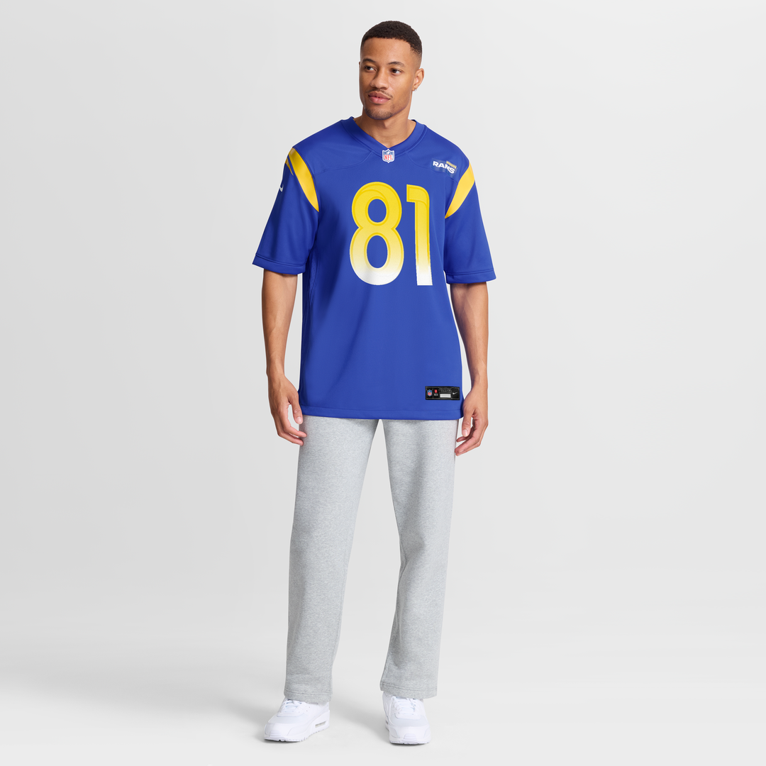 Los Angeles Rams Torry Holt Royal Game Retired Player Jersey