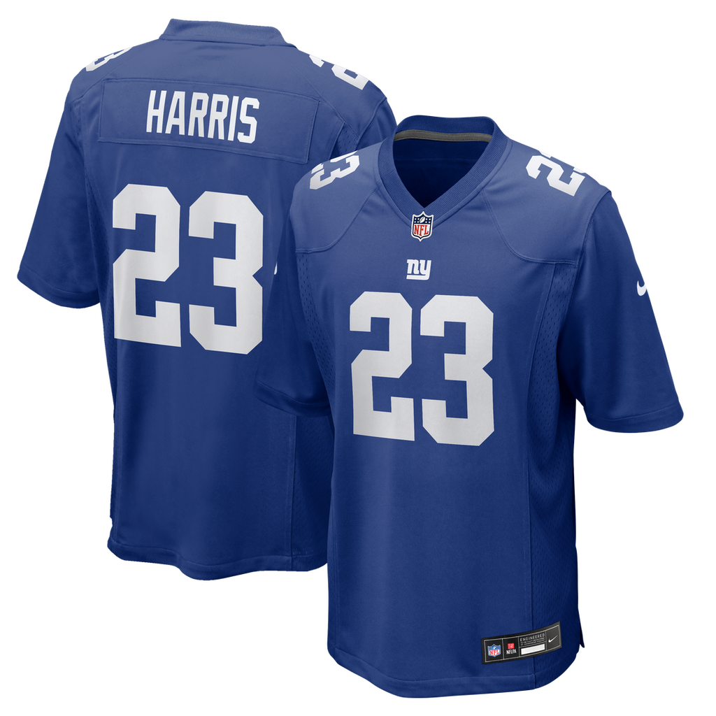 New York Giants Najee Harris Royal Team Game Jersey