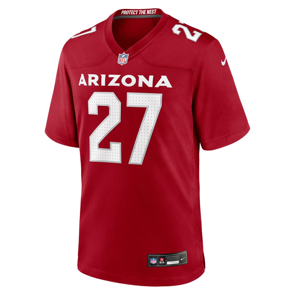 Arizona Cardinals Divaad Wilson Cardinal Team Game Jersey