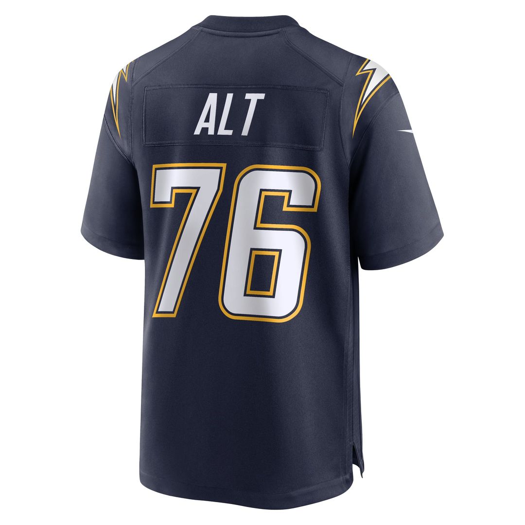 Los Angeles Chargers Joe Alt Navy Alternate Super Chargers Game Player Jersey