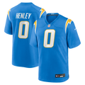 Los Angeles Chargers Daiyan Henley Powder Blue Team Game Jersey