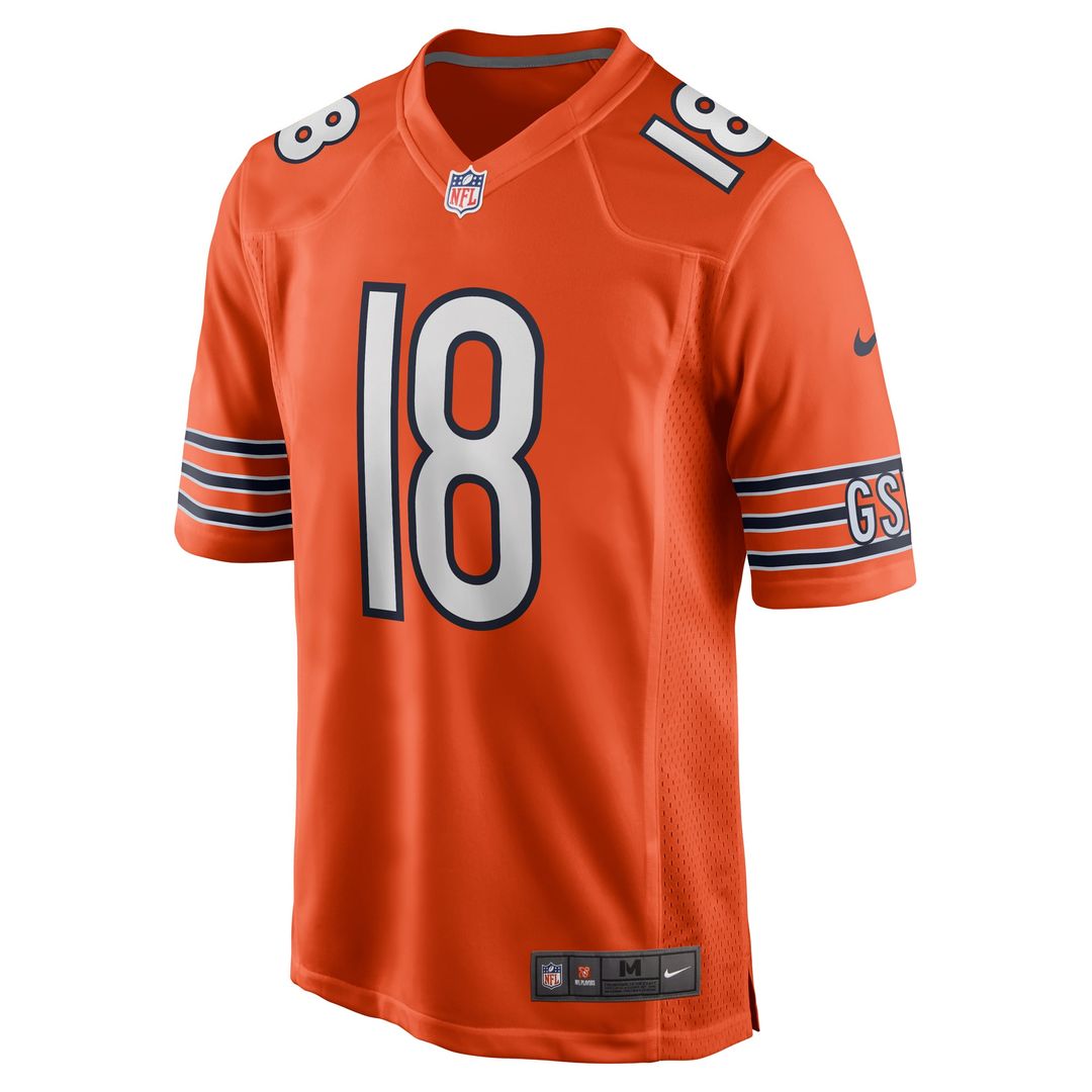 Chicago Bears Caleb Williams Navy Player Game Jersey