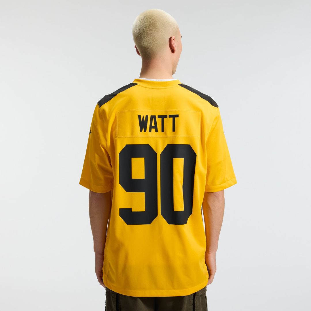 Pittsburgh Steelers T.J. Watt Black Game Jersey
