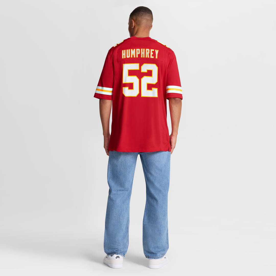 Kansas City Chiefs Creed Humphrey Red Game Jersey