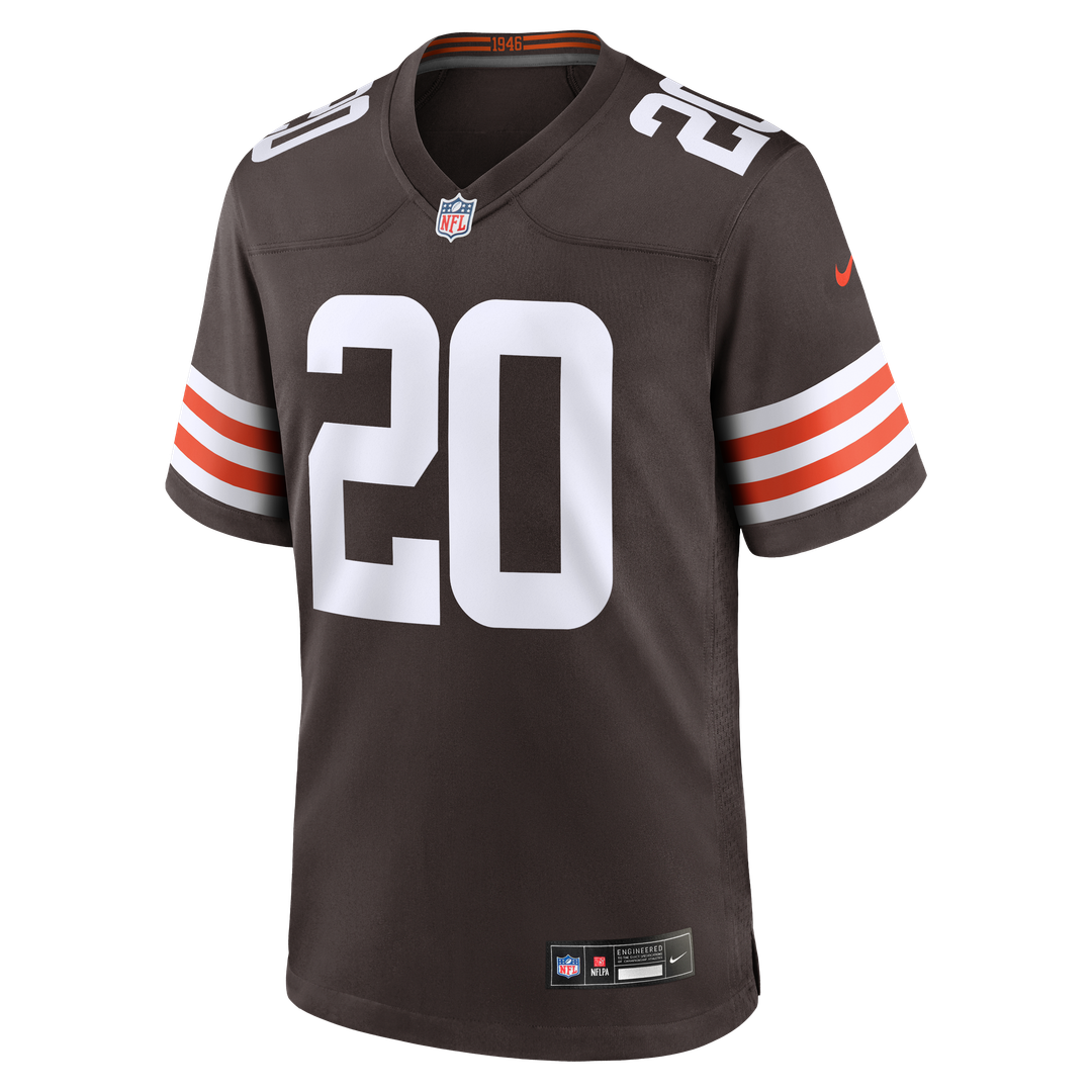 Cleveland Browns Greg Newsome II Brown Game Jersey