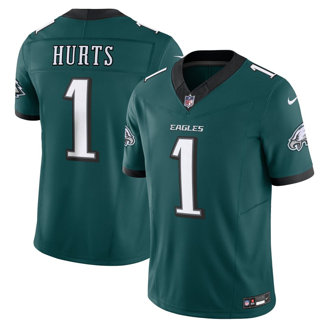 Philadelphia Eagles Jalen Hurts Black Alternate Vapor F.U.S.E. Limited Jersey