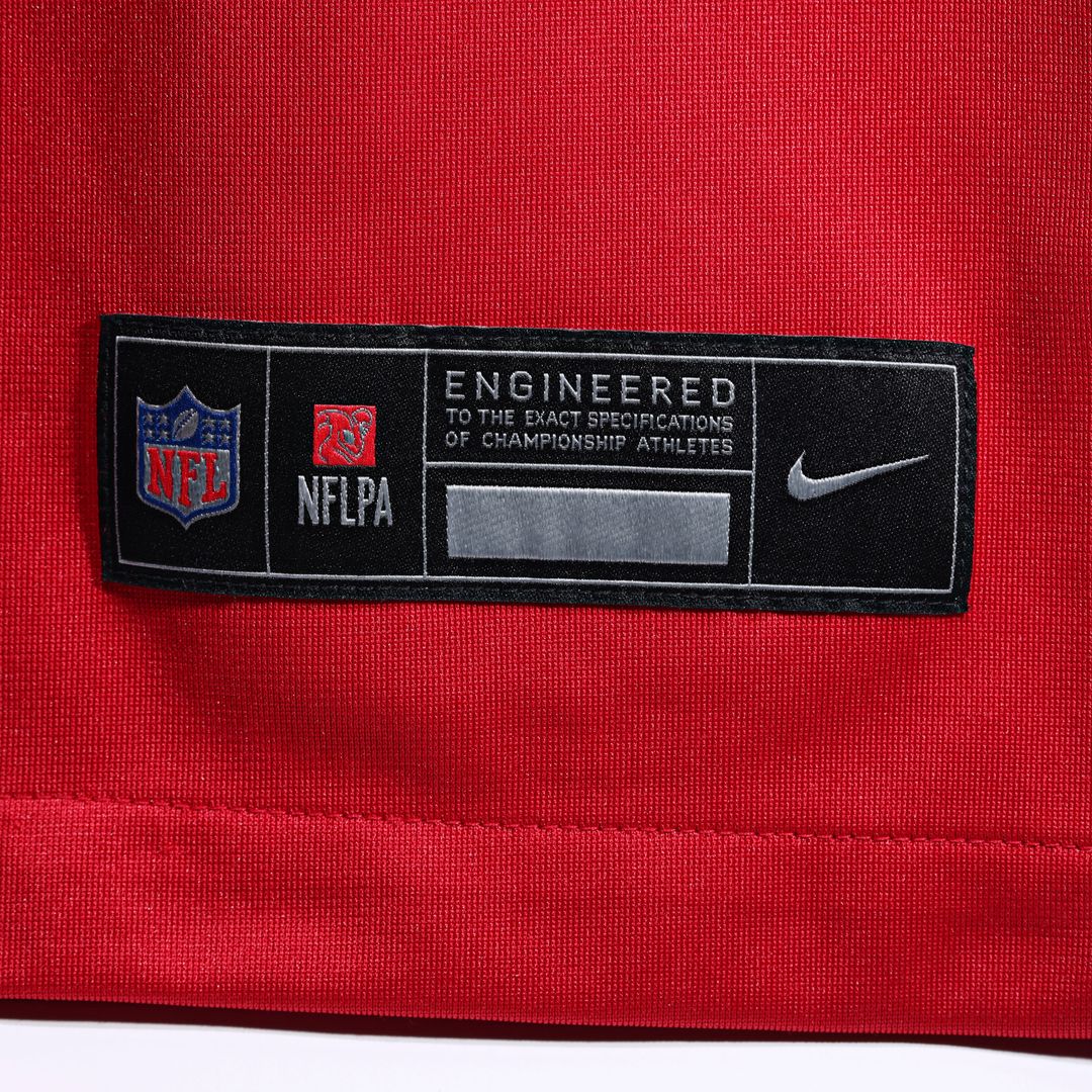Tampa Bay Buccaneers John Lynch Red Retired Player Game Jersey