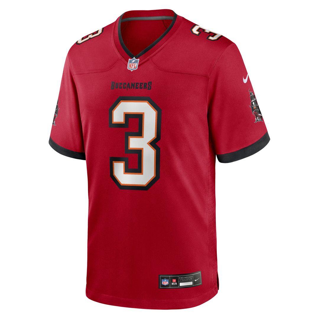 Tampa Bay Buccaneers Rueben Bain Jr. Red Team Game Jersey