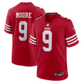San Francisco 49ers Skyy Moore Scarlet Team Game Jersey