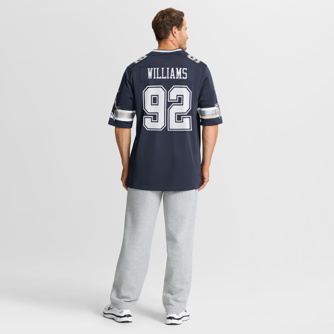 Dallas Cowboys Quinnen Williams White Game Jersey