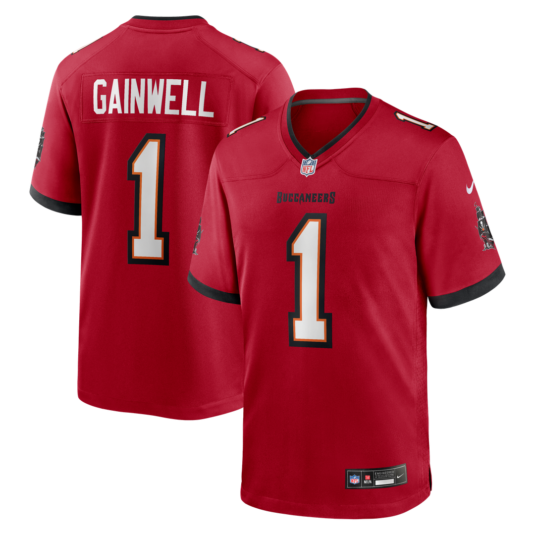 Tampa Bay Buccaneers Kenneth Gainwell Red Team Game Jersey